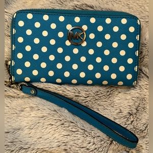 Authentic Michael Kors wristlet wallet